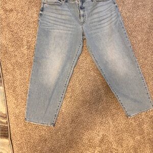 Old Navy High-Rise OG Straight Jeans - Light Blue size 20